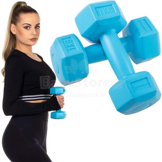 Hex Hanteles Springos FA1030 2 x 1 kg