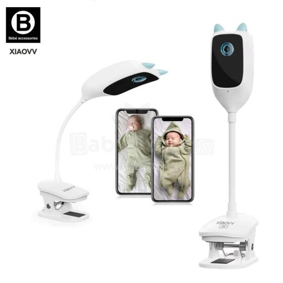 La bebe™ Accessories Baby Monitor Wi-Fi Art.144738 White Детский монитор-видеокамера