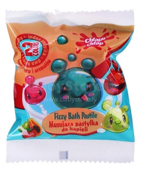 TWO-Coloured bath pastilles blueberry/vanilla ice 40g