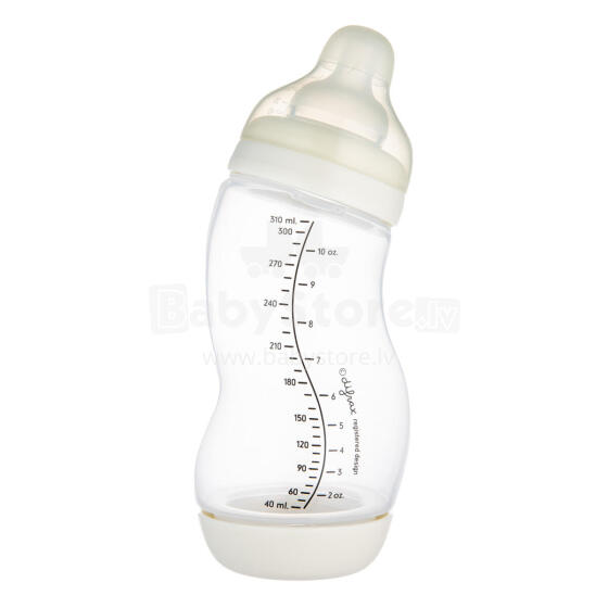 CANPOL BABIES plata S formas Anti-Colic pudele PP 310 ml, 24/200