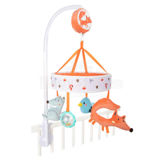 CANPOL BABIES musical mobile for baby crib, FOX, 75/201