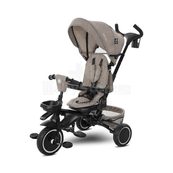 Lorelli Freccia Art.10050670003 Beige Детский трехколесный  велосипед  ручкой управления и крышей