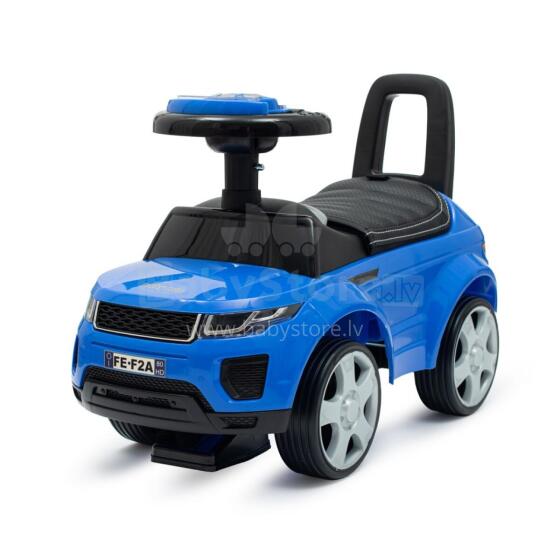 BabyMix Prime  Art.211954 Blue Машинка - каталка со звуковым модулем