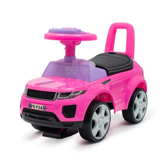 BabyMix Prime  Art.211955 Pink Машинка - каталка со звуковым модулем