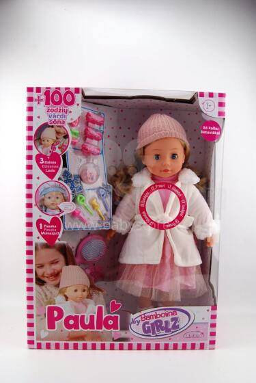 BAMBOLINA runājoša lelle Paula, LT, BD1679ALT