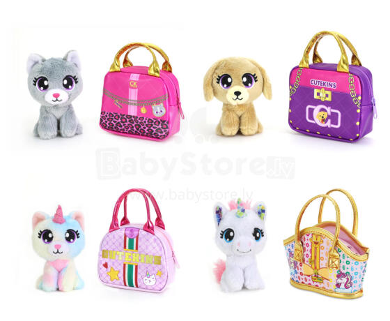 CUTEKINS mini pets in bags, assort., 35061