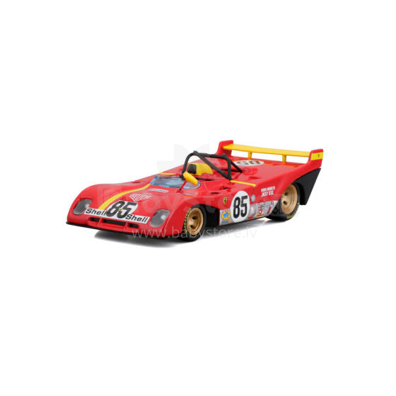 BBURAGO 1:43 Sacīkšu automašīnas modelis Ferrari 312 P 1972, 18-36302
