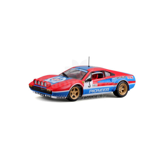 BBURAGO 1:43 Sacīkšu automašīnas modelis Ferrari 308 GTB 1982, 18-36304