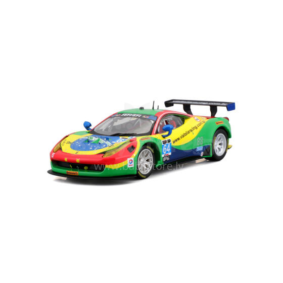 BBURAGO 1:43 Racing car model Ferrari 458 Italia GT3 2015, 18-36305