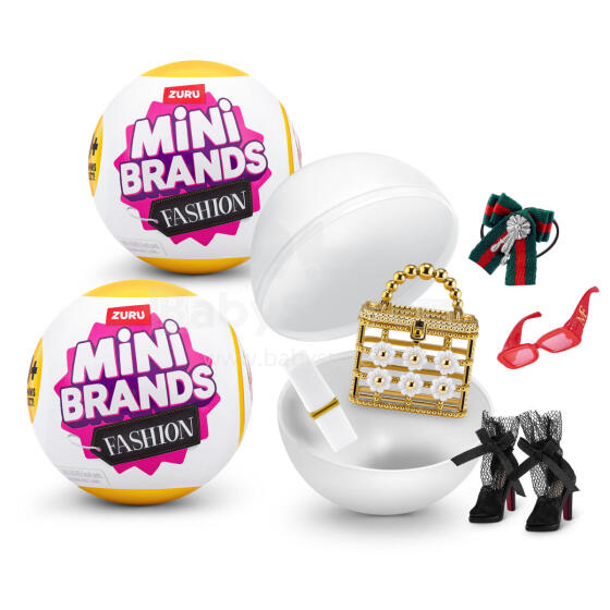 MINI BRANDS set of miniatures Fashion, 3 series, 77485
