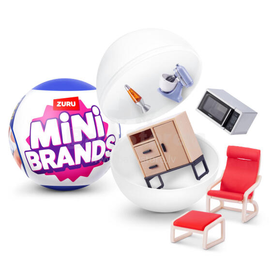 MINI BRANDS miniatūru komplekts  Home, 1 sērija, 77555