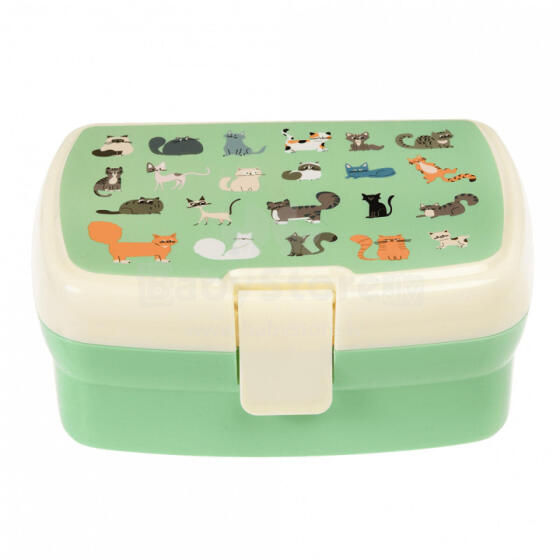 Lunch box with tray - Nine Lives, Rex London