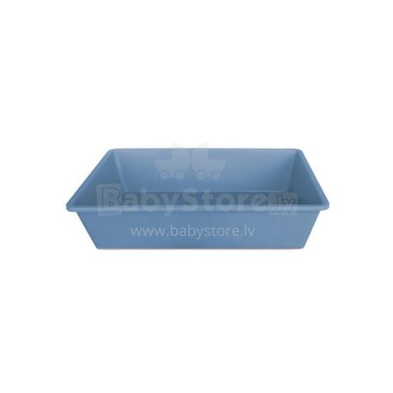 Kaķu pakaišu kaste Cat Litter Tray 1 40x30x10cm zila