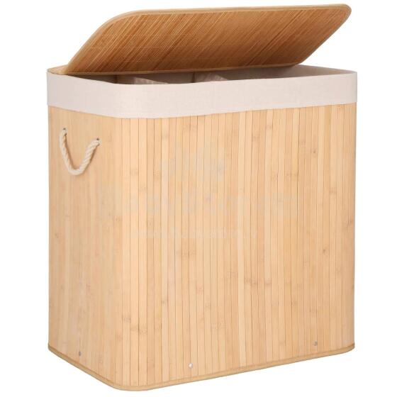 Bambusa veļas grozs Springos HA0154 150L