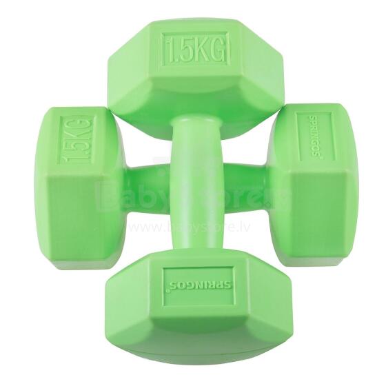 Hex Hanteles Springos FA1031 2 x 1.5 kg