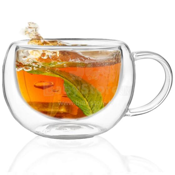 Glass mug Springos HA7351 300ml