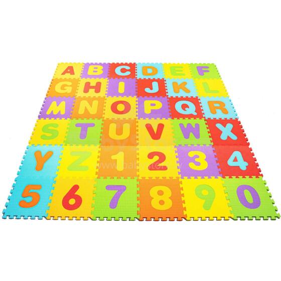 Детский коврик из пенопласта - Пазл Springos FM0017 172x172 cm