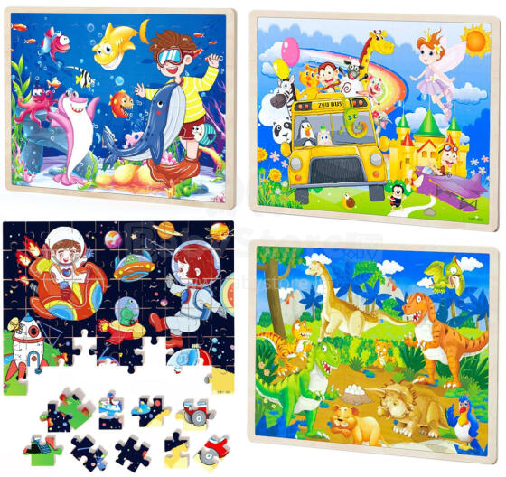 I-Toys Puzzle Art.A-2128 Koka puzle 60 gab