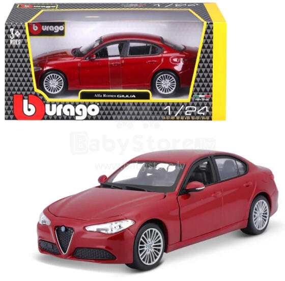 AUTO BBURAGO ALFA ROMEO GIULIA 1:24