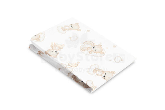PRINTED BEDSHEET RAINBOW TEDDY 60 X 120 CM