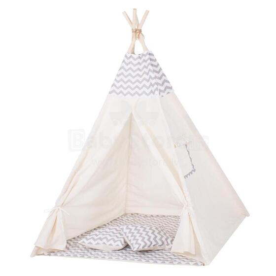 Tipi telts Springos TIP03 pelēka