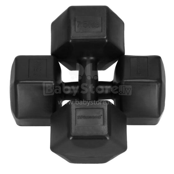 Гантели шестигранные Springos FA1065 2 х 10 кг