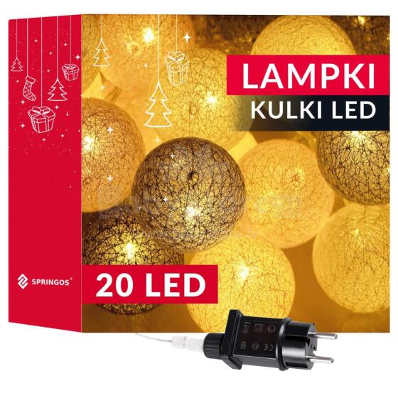 CL0151 СВЕТОВАЯ ГИРЛЯНДИЯ 20 светодиодов