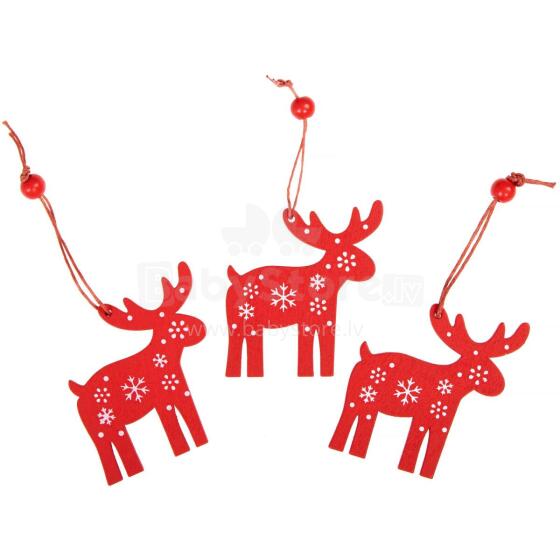 CA0654 WOODEN DECORATION 3 PCS.