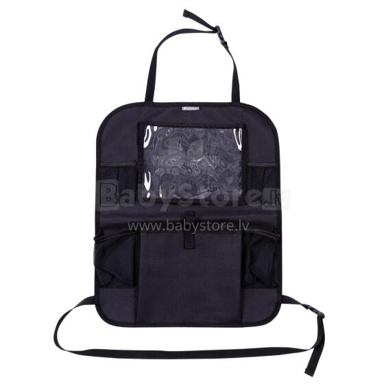 Nordbaby 3 in 1 car seat protector & kick mat Art.213835 Black Aizsargs autosedēklim no netīrumiem