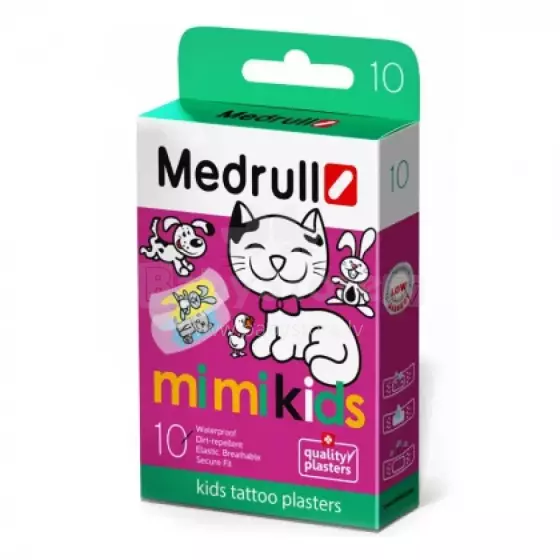 Medrull Mimi Kids  Art.150079  Plāksteris bērniem ,10gab