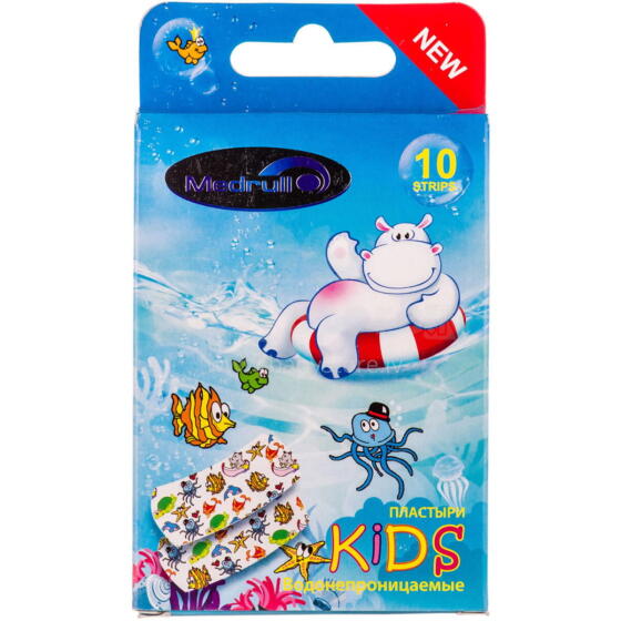 Medrull Kids Art.150064  Plāksteris bērniem ,10gab