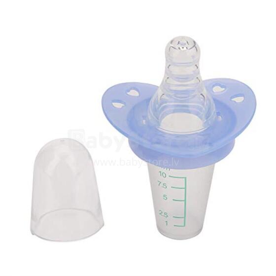 Baby Liquid Medicine Feeder Nipple Art.214575 Pudelīte-dozators zāļu un pirmās papildbarības paņēmienam, ar vāku