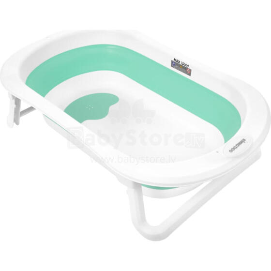 Kikkaboo Foldable Bath Art.214707 Fiji Mint  saliekamā vanna