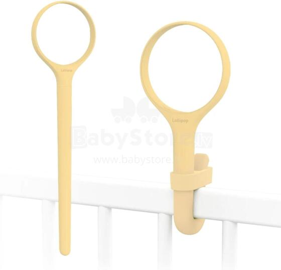 Lollipop Silicone Outer Art.SA-LOLA003GLBY  Butter Yelllow