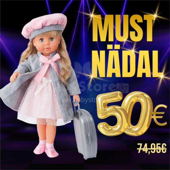 Gerardo's Toys Eesti keeles laulev ja rääkiv nukk Anna-Liisa 46 cm