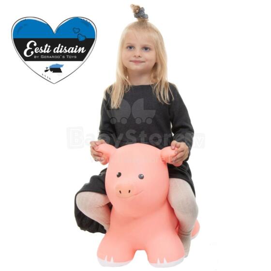 Gerardo's Toys Jumpy hüppeloom Notsu, roosa