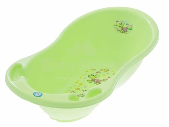 Tega Baby ZL-005 Lux Green Turtle Ванночка для малыша c черепашкой 102 cм с термометром Осьминог
