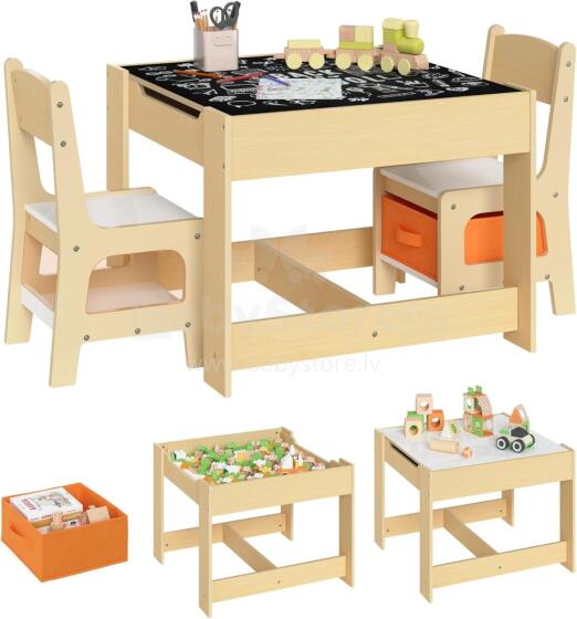 Woltu Furniture Set Art.21770  рабочий стол со стульями