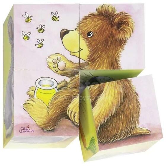 Goki Cube Puzzle Art.VG57056 Kubu puzle