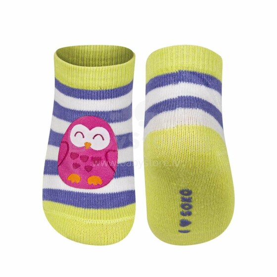 SOXO Baby Art.58286 - 2 AntiSlip ABS Infant socks