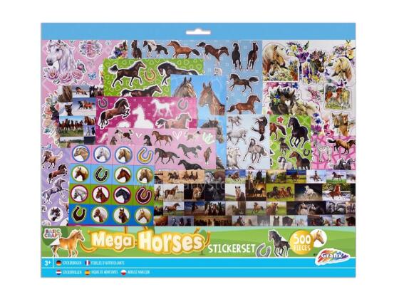 Grafix kleepsud hobused 500 tk