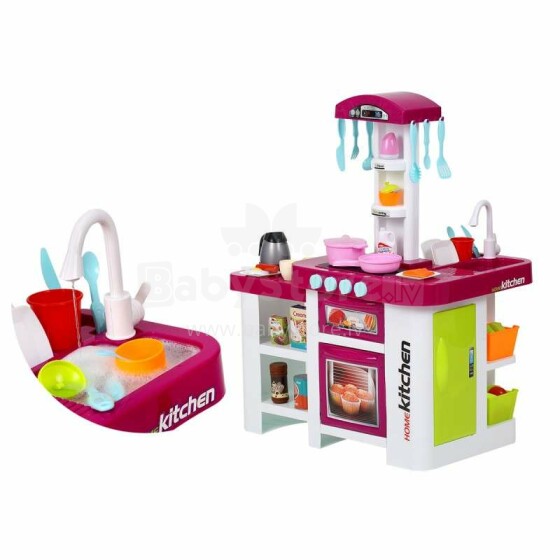 Interaktyvi žaislinė virtuvė „PW Toys Art.IW779“ su garso ir šviesos efektais