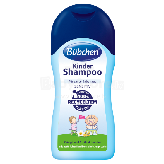 Bubchen Kinder Shampoo Art.TB26 Šampūns bērniem, 400 ml