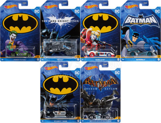 Hot Wheels® Batman teemaautod