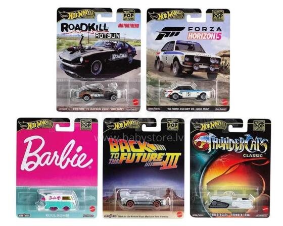 ​Hot Wheels premium popkultuuri seeria