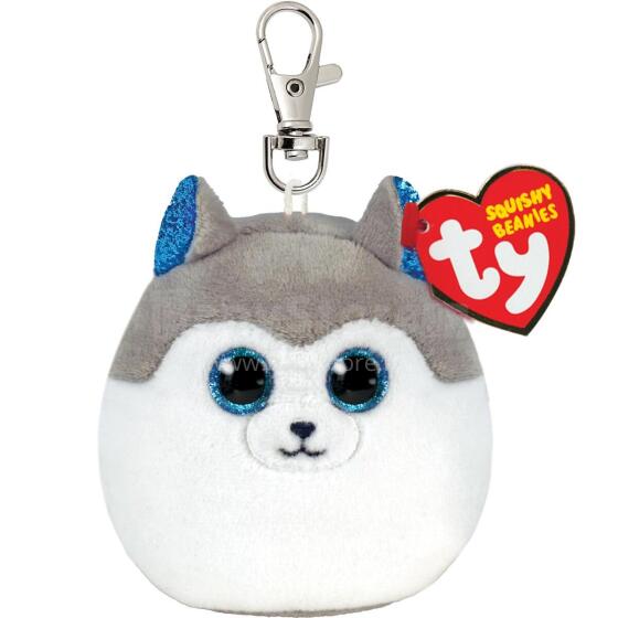 TY Squishy Beanies võtmehoidja husky Slush 9 cm