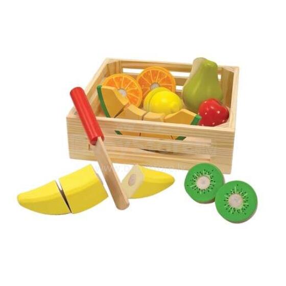 Melissa&Doug Cutting Fruits Art.14021 Koka Augļi