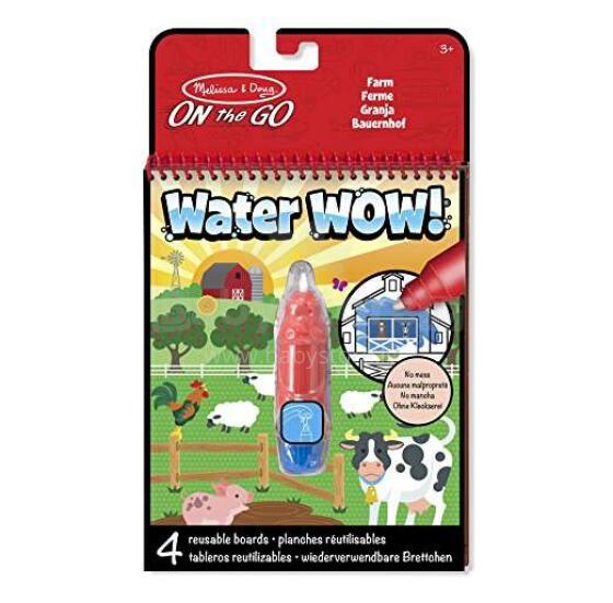 Melissa&Doug Water Wow Art.19232 Krāsojāmās lapas