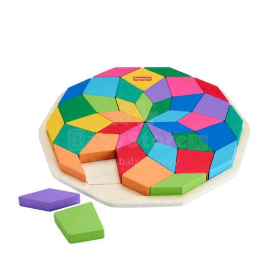 Fisher-Price puidust Mandala pusle