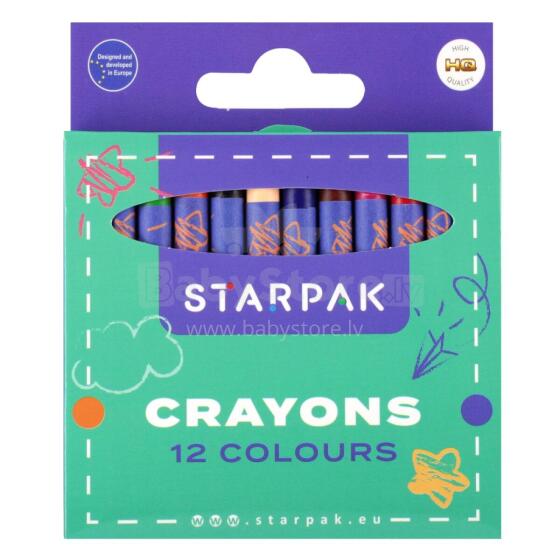 Starpak rasvakriidid 12 värvi